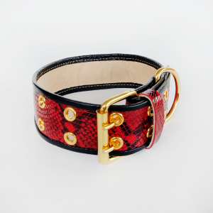 COLLAR EXOTICO ROJO